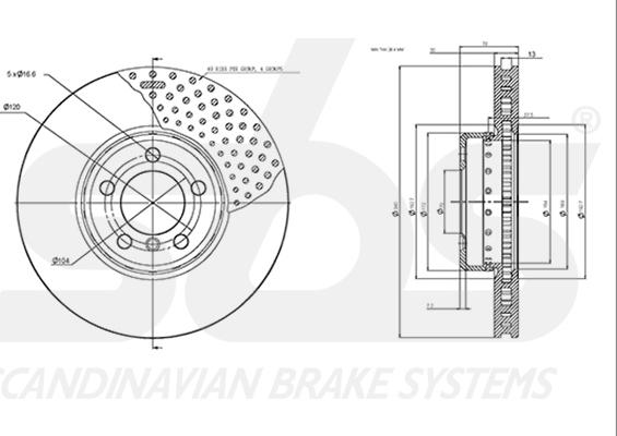 SBS 1815341598 - Kočioni disk www.molydon.hr