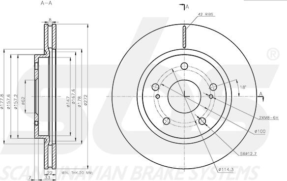 SBS 1815315241 - Kočioni disk www.molydon.hr