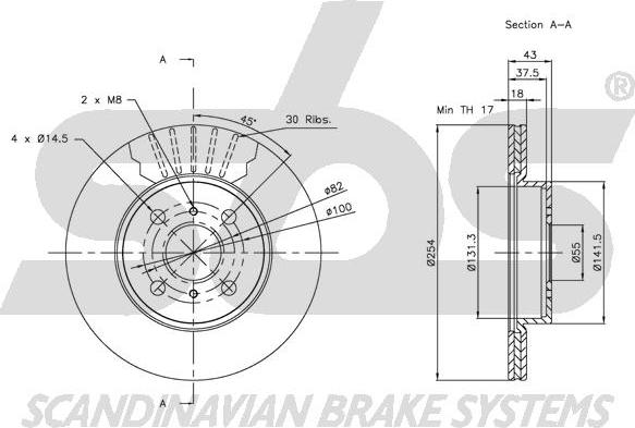 SBS 1815314563 - Kočioni disk www.molydon.hr