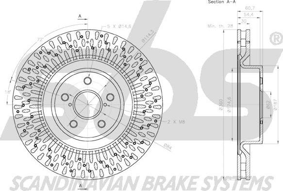 SBS 18153145151 - Kočioni disk www.molydon.hr