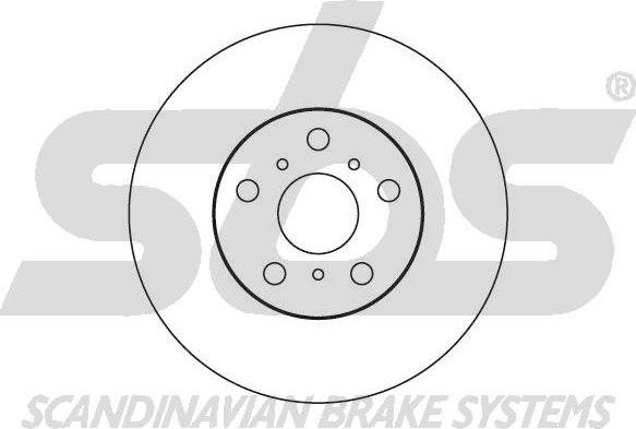 SBS 1815204534 - Kočioni disk www.molydon.hr