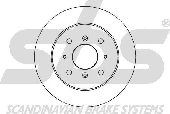 SBS 1815204011 - Kočioni disk www.molydon.hr