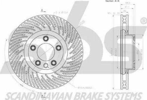 SBS 18152047150 - Kočioni disk www.molydon.hr