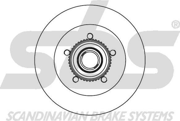 SBS 18152047118 - Kočioni disk www.molydon.hr