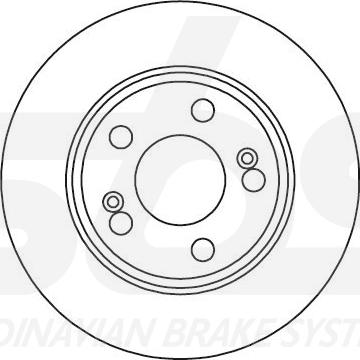 SBS 1815203951 - Kočioni disk www.molydon.hr