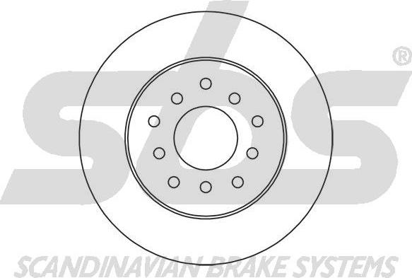 SBS 1815203662 - Kočioni disk www.molydon.hr