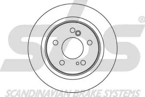 SBS 1815203312 - Kočioni disk www.molydon.hr