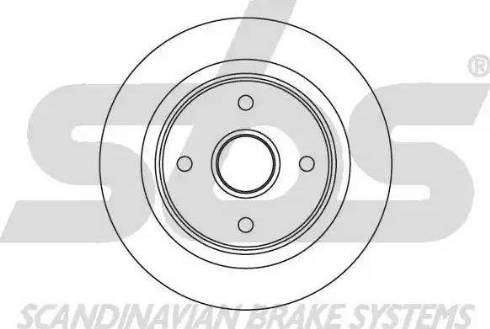 SBS 1815202611 - Kočioni disk www.molydon.hr