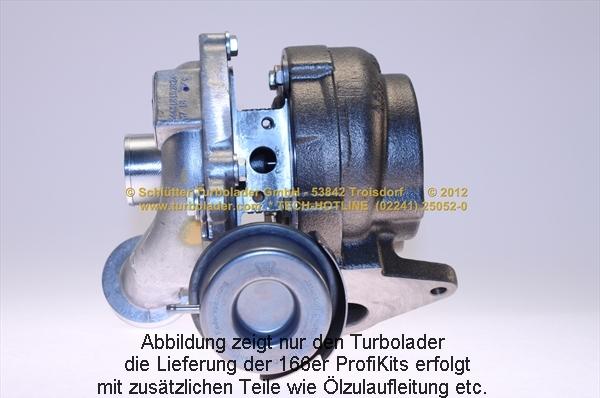 Schlütter Turbolader PRO-09265 - Kompresor, prehranjivac www.molydon.hr
