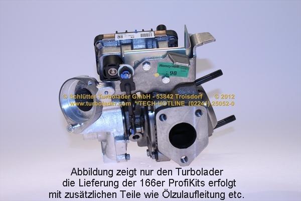 Schlütter Turbolader 166-05205 - Kompresor, prehranjivac www.molydon.hr