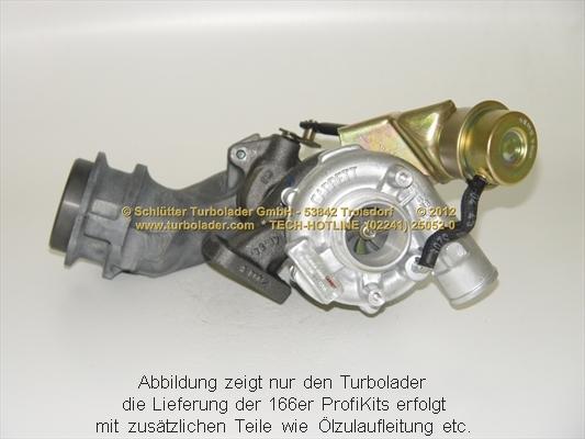 Schlütter Turbolader 166-00450 - Kompresor, prehranjivac www.molydon.hr