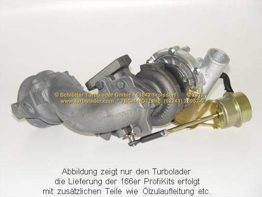 Schlütter Turbolader 166-00450 - Kompresor, prehranjivac www.molydon.hr