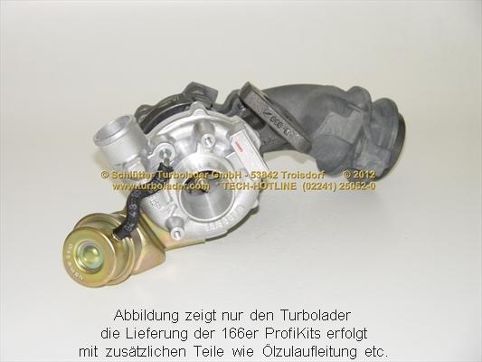 Schlütter Turbolader 166-00450 - Kompresor, prehranjivac www.molydon.hr