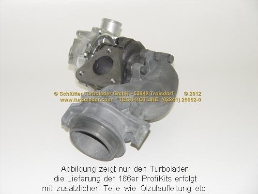 Schlütter Turbolader 166-00450 - Kompresor, prehranjivac www.molydon.hr