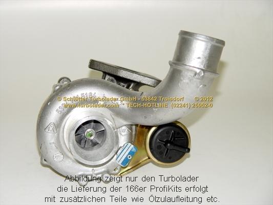 Schlütter Turbolader PRO-00425 - Kompresor, prehranjivac www.molydon.hr