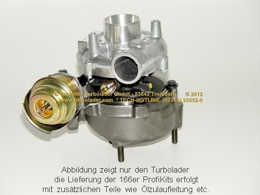 Schlütter Turbolader 166-00590 - Kompresor, prehranjivac www.molydon.hr