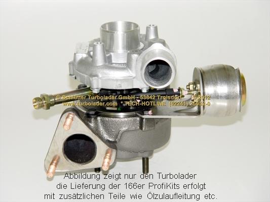 Schlütter Turbolader 166-00550 - Kompresor, prehranjivac www.molydon.hr