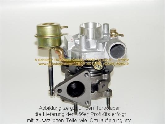 Schlütter Turbolader PRO-00520 - Kompresor, prehranjivac www.molydon.hr