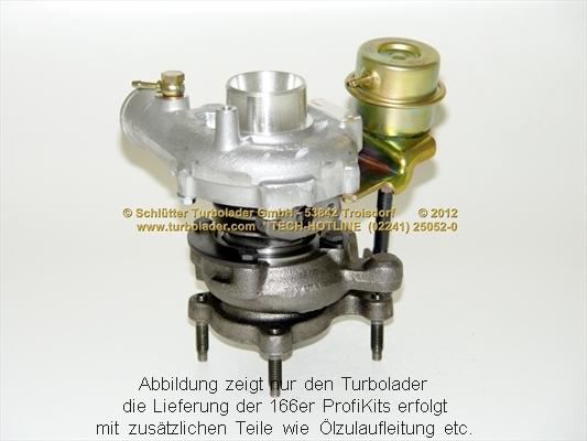 Schlütter Turbolader PRO-00520 - Kompresor, prehranjivac www.molydon.hr