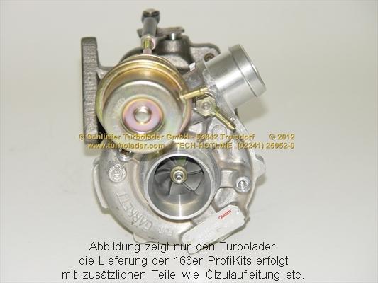 Schlütter Turbolader 166-00580 - Kompresor, prehranjivac www.molydon.hr