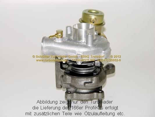 Schlütter Turbolader PRO-00610 - Kompresor, prehranjivac www.molydon.hr