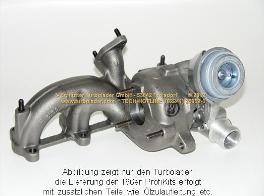 Schlütter Turbolader PRO-01700 - Kompresor, prehranjivac www.molydon.hr