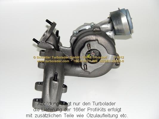 Schlütter Turbolader PRO-01700 - Kompresor, prehranjivac www.molydon.hr