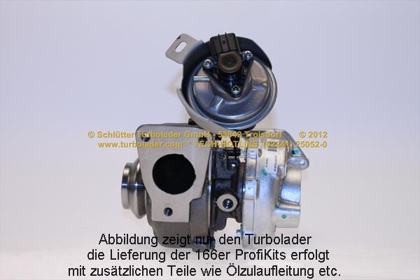 Schlütter Turbolader 166-00145 D1 - Kompresor, prehranjivac www.molydon.hr