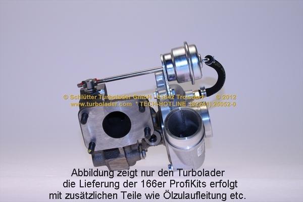 Schlütter Turbolader 166-00165 - Kompresor, prehranjivac www.molydon.hr