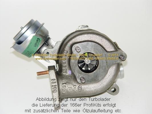 Schlütter Turbolader PRO-00100 D - Kompresor, prehranjivac www.molydon.hr