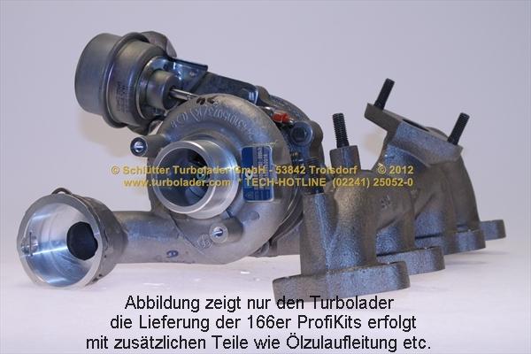 Schlütter Turbolader 166-00350 - Kompresor, prehranjivac www.molydon.hr