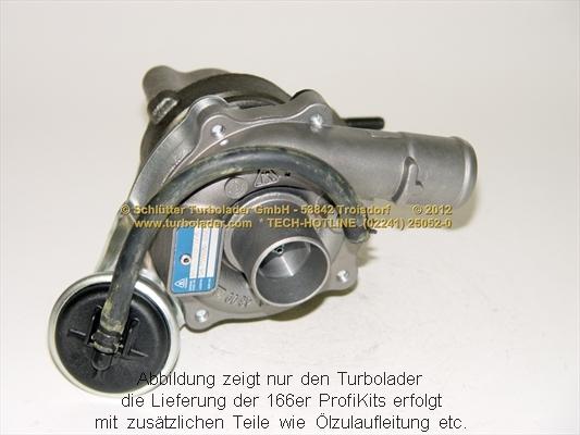 Schlütter Turbolader 166-00345 - Kompresor, prehranjivac www.molydon.hr