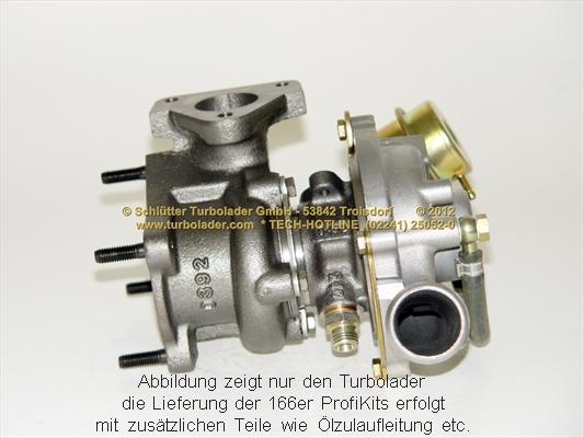 Schlütter Turbolader PRO-01465 - Kompresor, prehranjivac www.molydon.hr