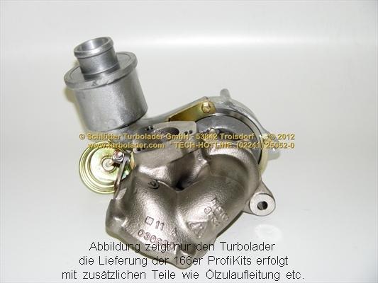 Schlütter Turbolader PRO-01051 - Kompresor, prehranjivac www.molydon.hr