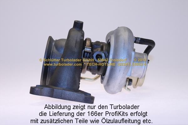 Schlütter Turbolader 166-01085 - Kompresor, prehranjivac www.molydon.hr