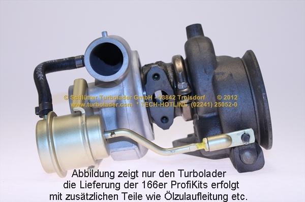 Schlütter Turbolader 166-01085 - Kompresor, prehranjivac www.molydon.hr