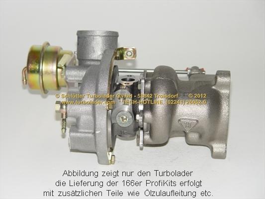 Schlütter Turbolader 166-01130EOL - Kompresor, prehranjivac www.molydon.hr