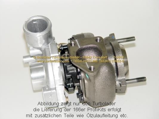 Schlütter Turbolader 166-03001 - Kompresor, prehranjivac www.molydon.hr