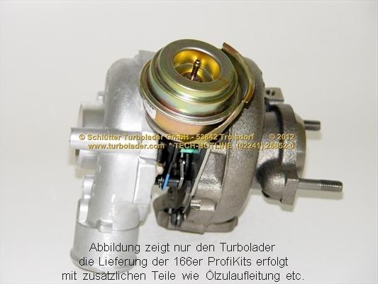 Schlütter Turbolader 166-03001 - Kompresor, prehranjivac www.molydon.hr