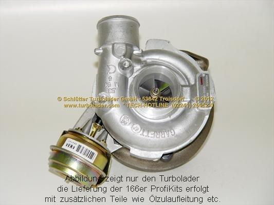 Schlütter Turbolader 166-03001 - Kompresor, prehranjivac www.molydon.hr