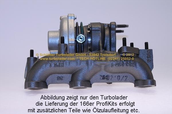 Schlütter Turbolader 166-02420 - Kompresor, prehranjivac www.molydon.hr