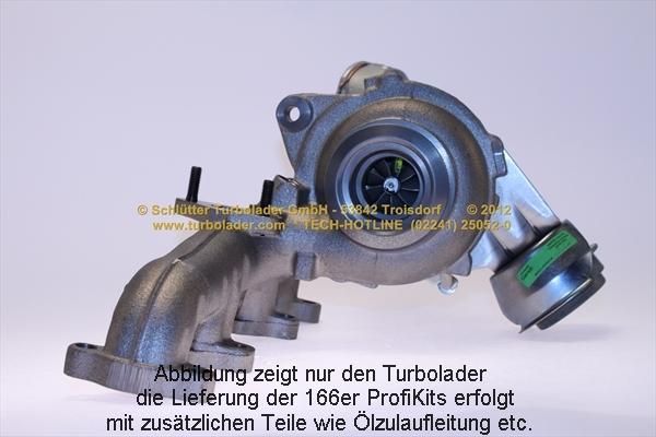 Schlütter Turbolader PRO-02590EOL D - Kompresor, prehranjivac www.molydon.hr