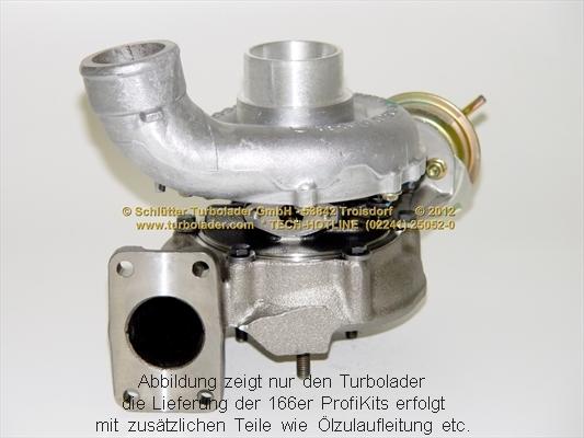 Schlütter Turbolader 166-02060 - Kompresor, prehranjivac www.molydon.hr