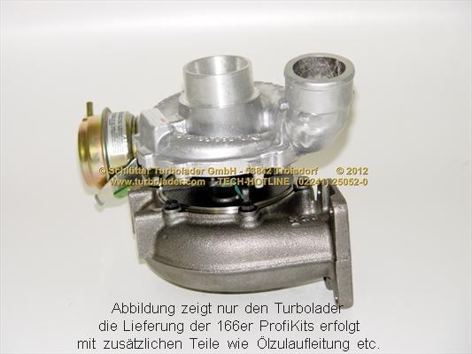 Schlütter Turbolader 166-02050 - Kompresor, prehranjivac www.molydon.hr