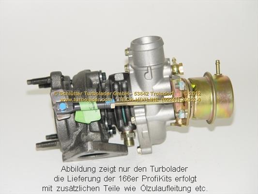 Schlütter Turbolader 166-02350 - Kompresor, prehranjivac www.molydon.hr