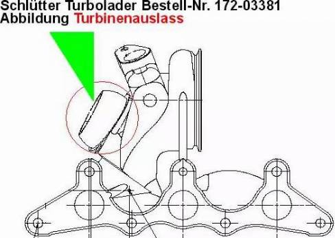 Schlütter Turbolader 172-03381 - Kompresor, prehranjivac www.molydon.hr