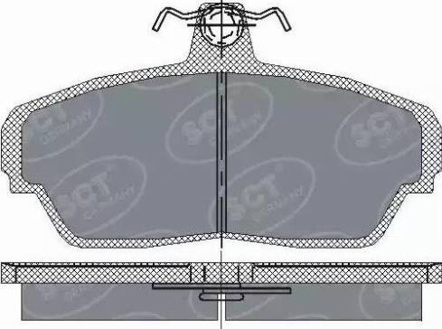 SCT-MANNOL SP 187 PR - Komplet Pločica, disk-kočnica www.molydon.hr