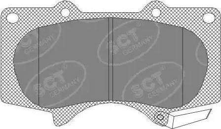 SCT-MANNOL SP 328 PR - Komplet Pločica, disk-kočnica www.molydon.hr