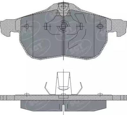 SCT-MANNOL SP 243 PR - Komplet Pločica, disk-kočnica www.molydon.hr