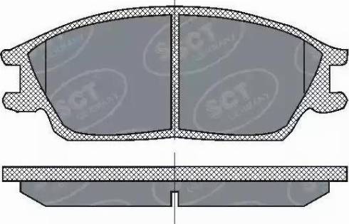 SCT-MANNOL SP 207 PR - Komplet Pločica, disk-kočnica www.molydon.hr